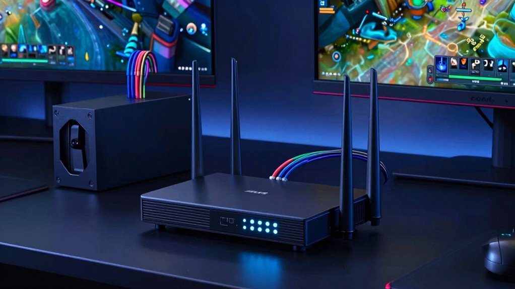 low latency gaming router
