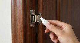 lubricate hinges regularly