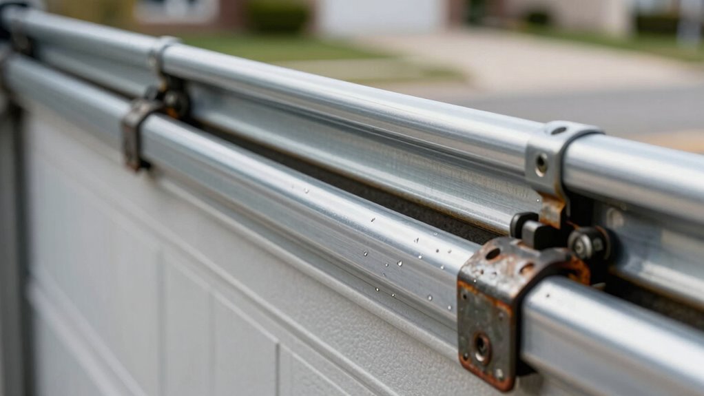 lubrication prevents garage noise