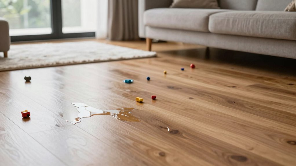 maintain clean clutter free floors