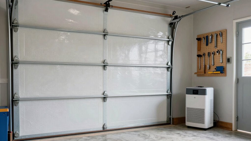 maintain dry garage consistently
