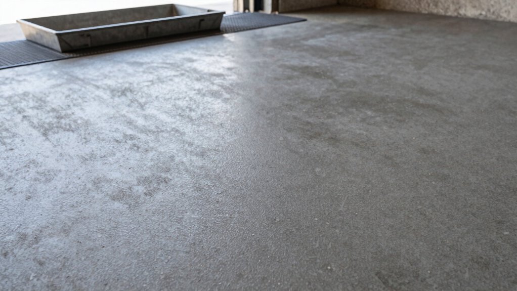 maintain garage floor traction