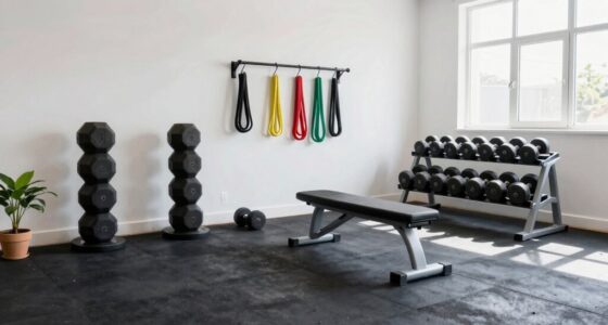 maintain garage gym cleanliness