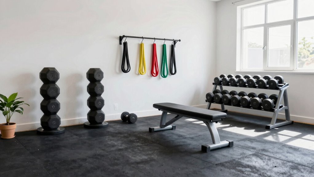 maintain garage gym cleanliness