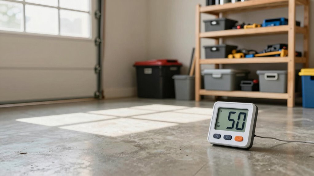 maintain garage humidity levels