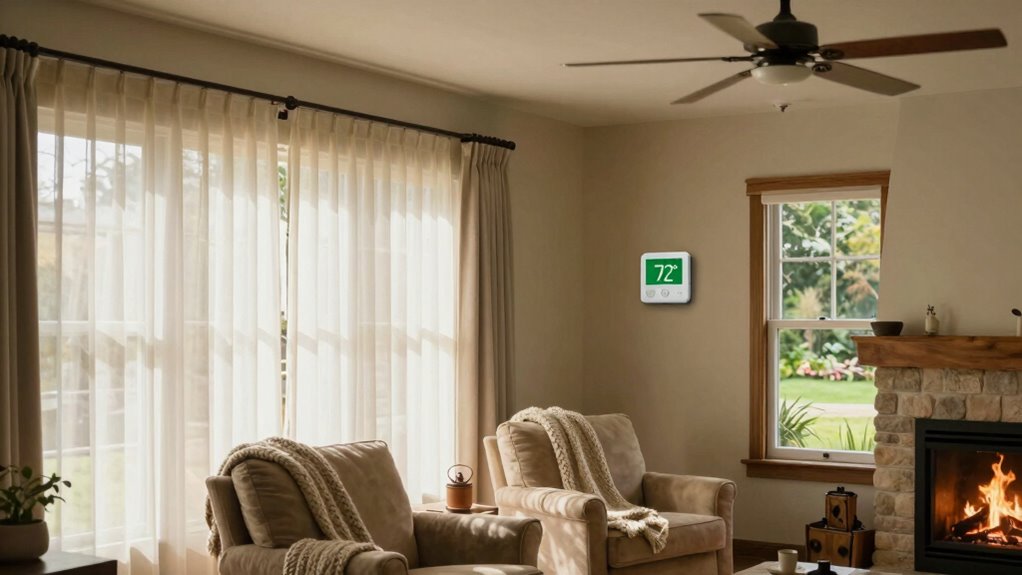 maintain indoor temperature stability