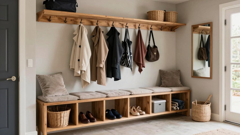maintain mudroom organization regularly
