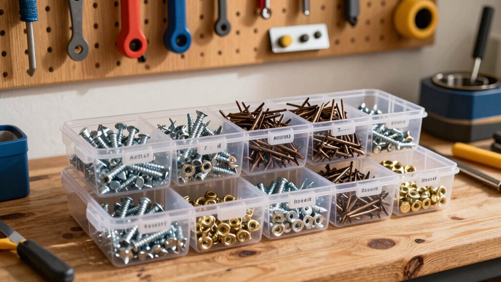 maintain organized hardware inventory