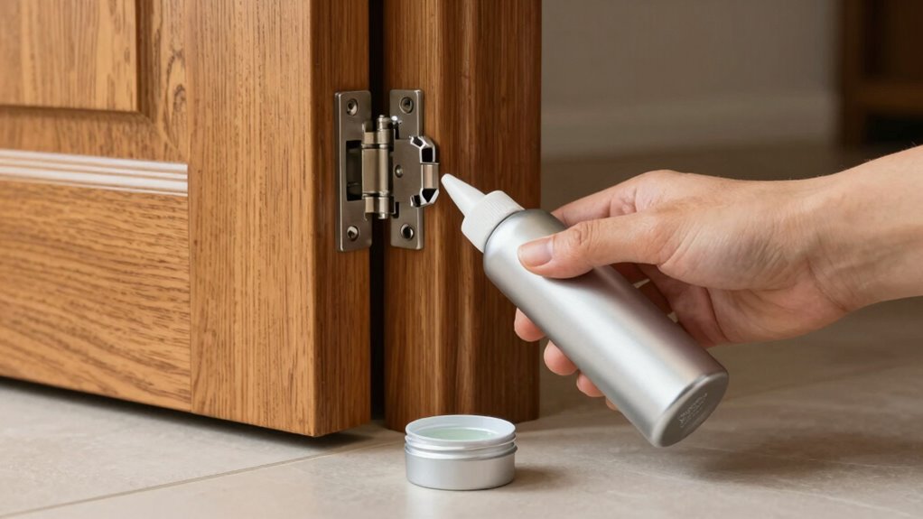 maintain smooth squeak free doors