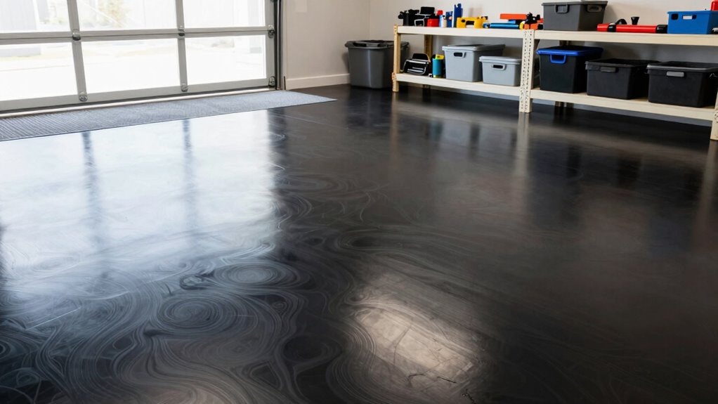 maintain spotless garage flooring