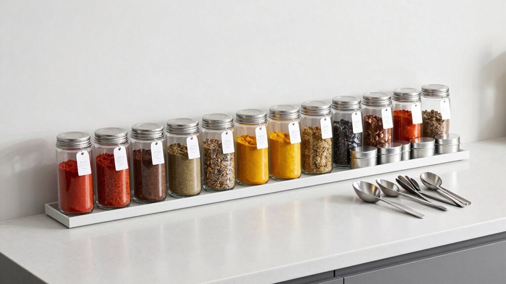 managing spice storage efficiently