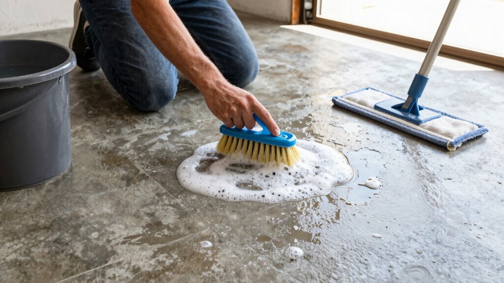 matching stain type with cleaner