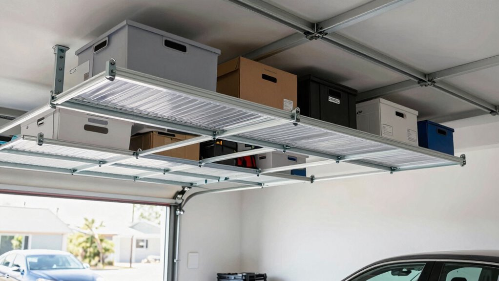 maximize ceiling storage space