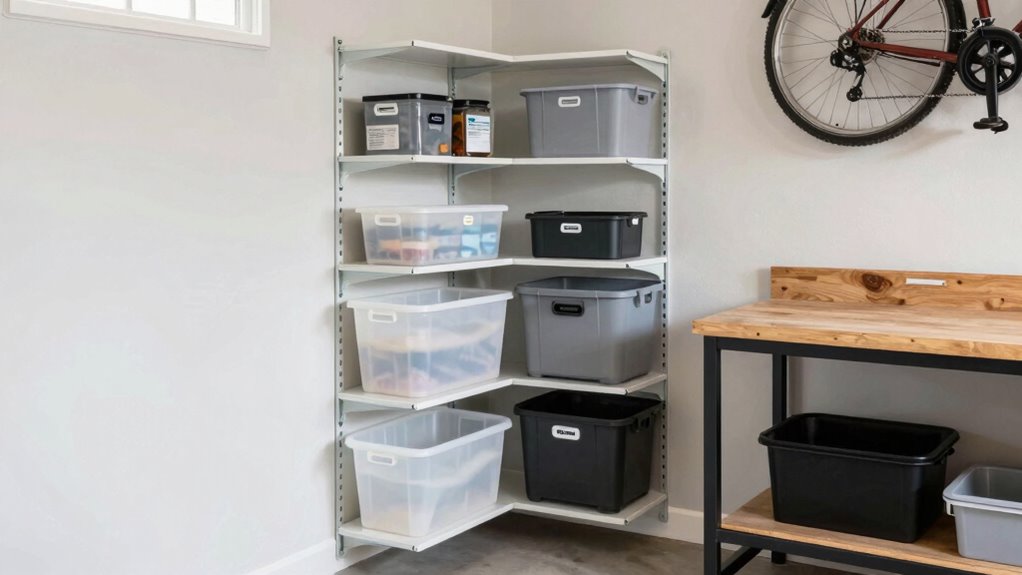 maximize corner storage potential