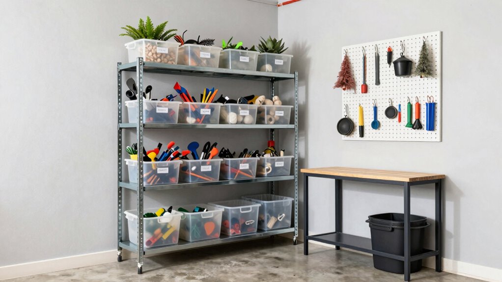 maximize garage corner storage