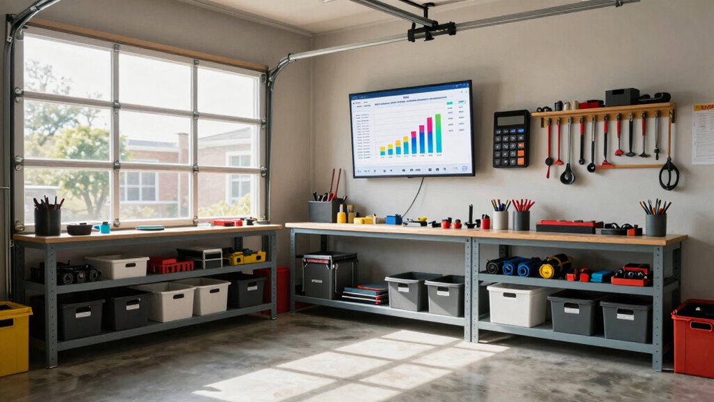 maximize garage organization efficiency