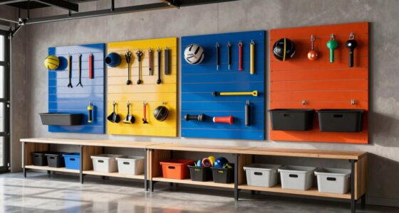 maximize garage storage space