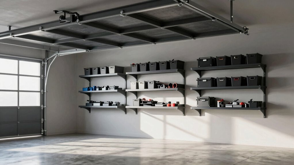 maximize garage storage space