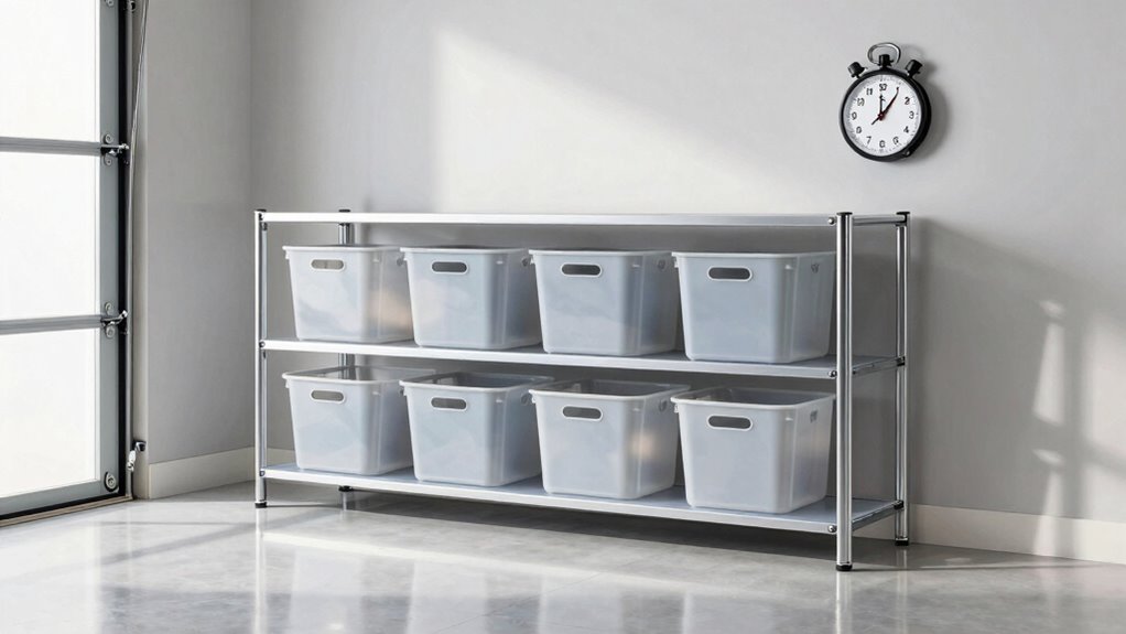 maximize garage storage space