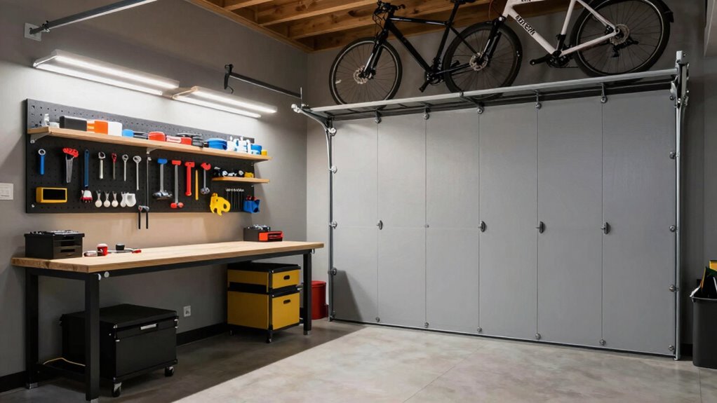 maximize garage vertical storage