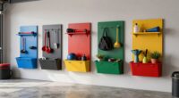 maximize garage wall storage