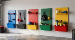 maximize garage wall storage