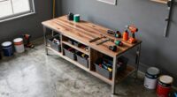 maximize garage workspace efficiency