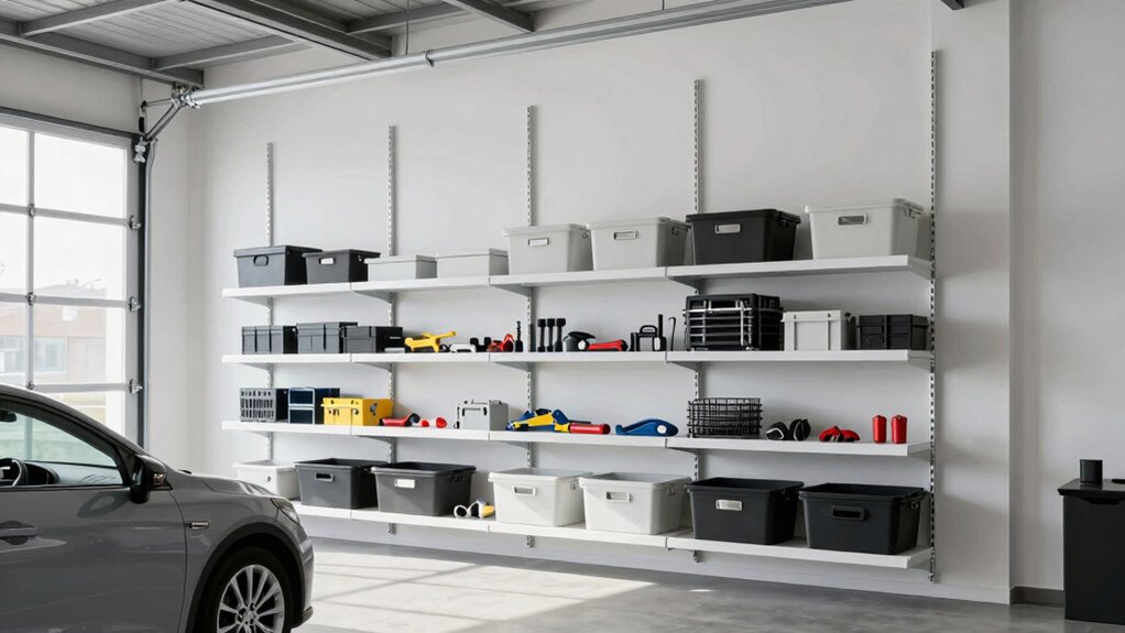 maximize vertical garage storage