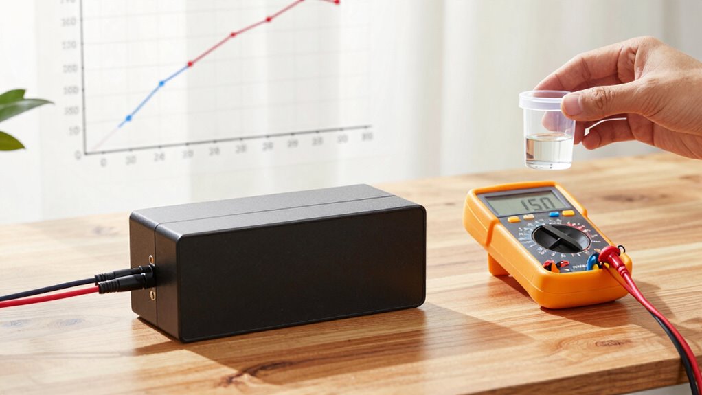 measuring battery backup capacity