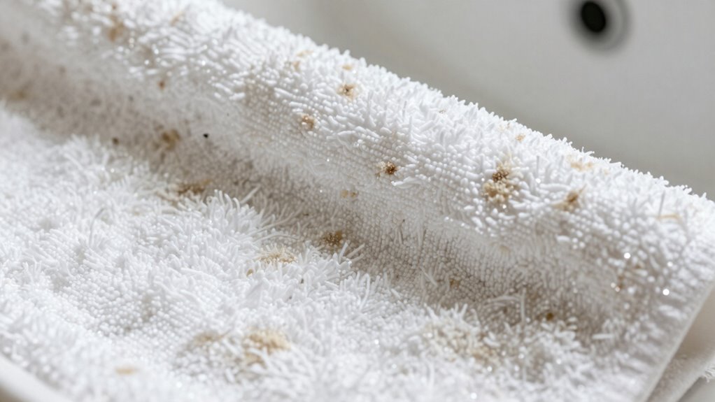 minerals reduce towel absorbency