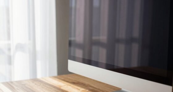 minimize reflections on screens