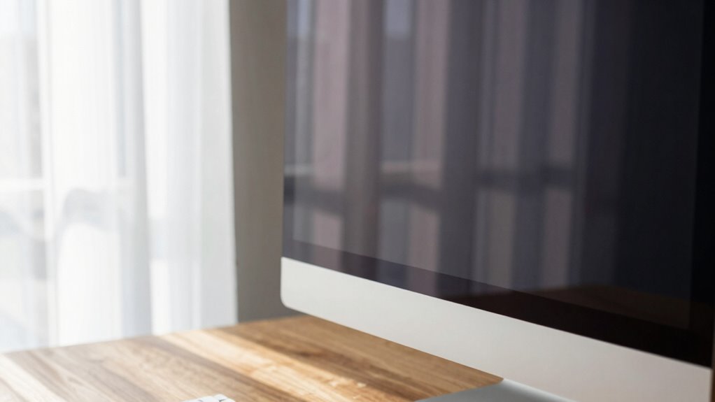 minimize reflections on screens