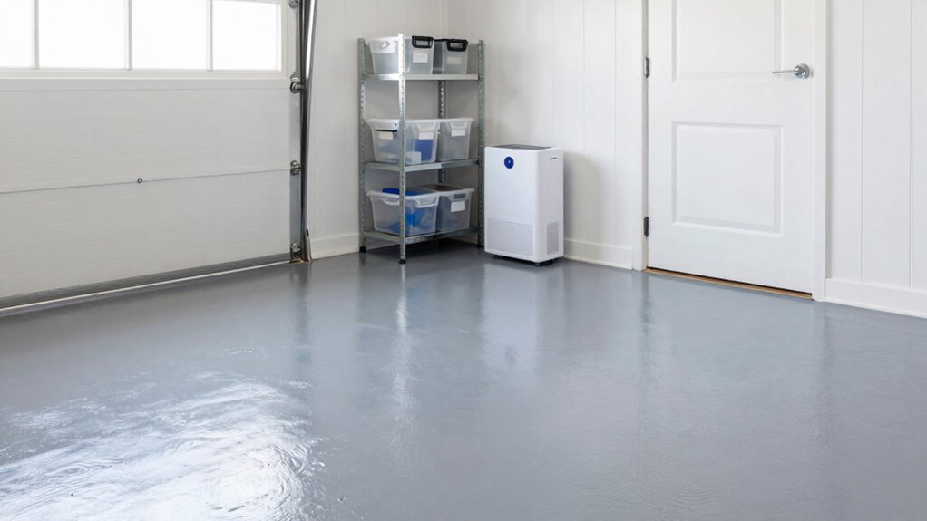 mold resistant paint and flooring