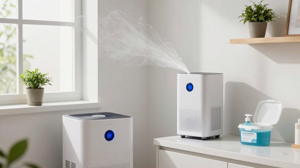 monitor dehumidify remove mold