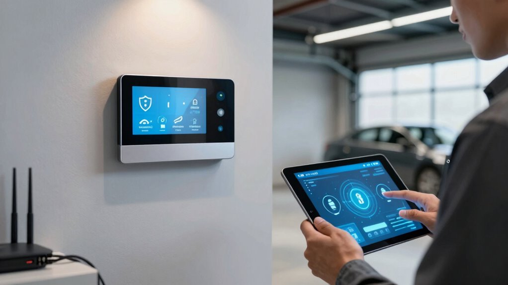 monitor garage device activity