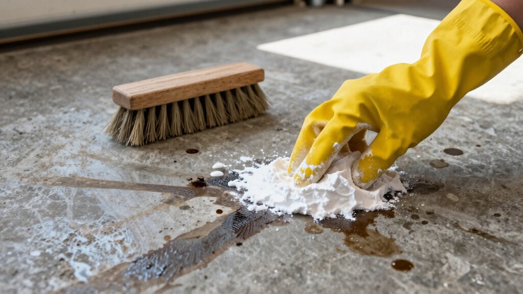 natural oil stain removal