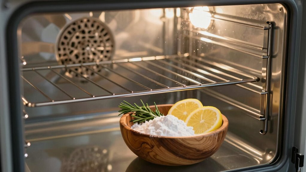 natural oven stain removal