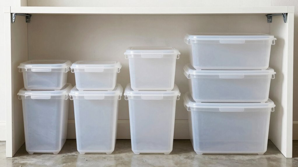 optimal bin size organization