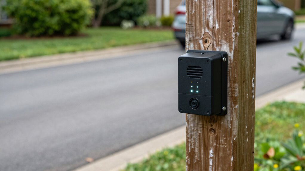 optimal driveway sensor placement