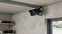 optimal garage camera position