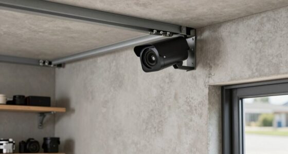 optimal garage camera position