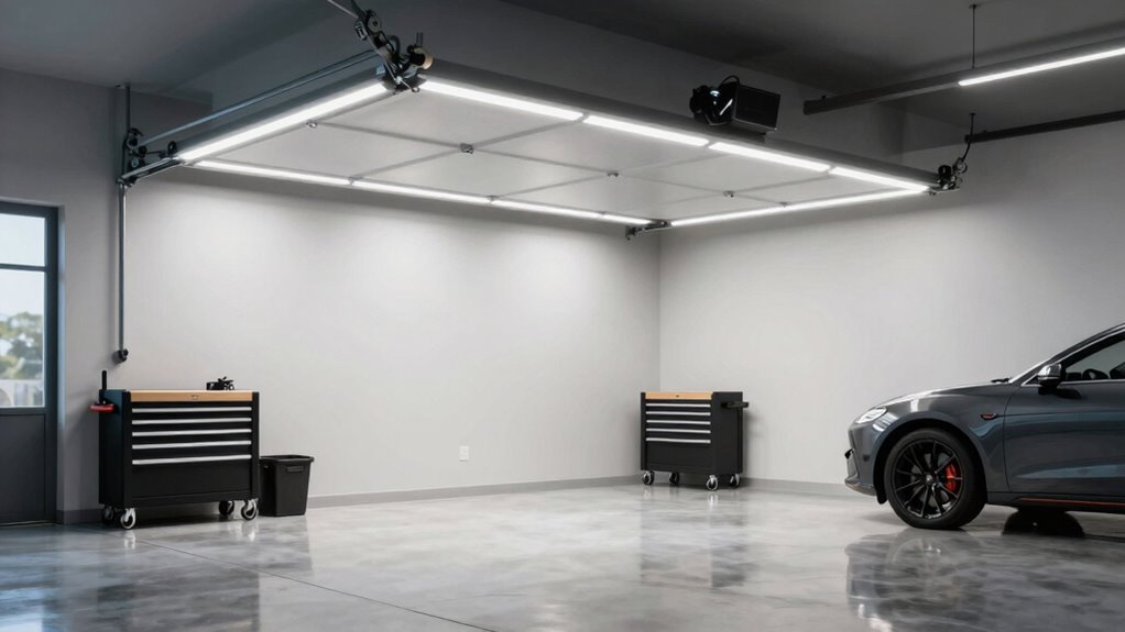 optimal garage lighting considerations