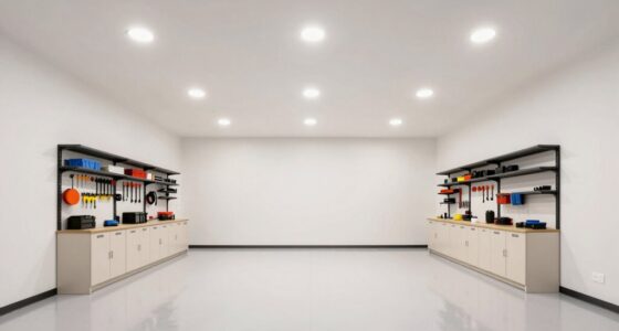 optimal garage lighting placement