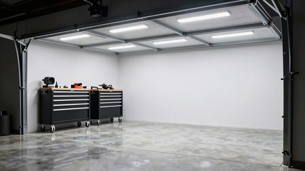 optimal garage lighting standards