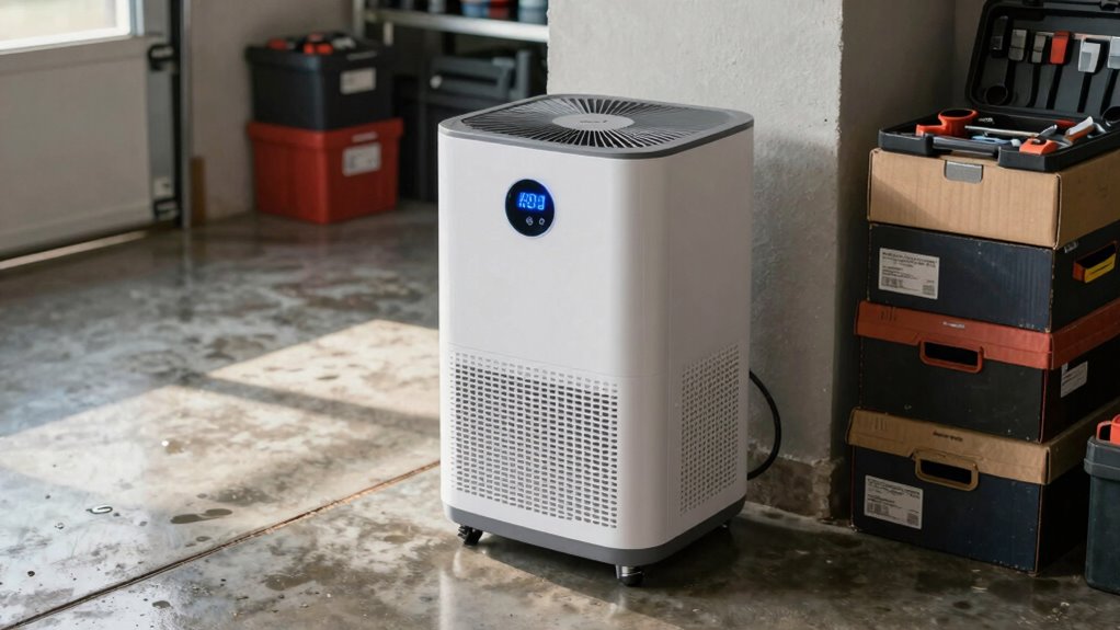 optimal garage moisture control