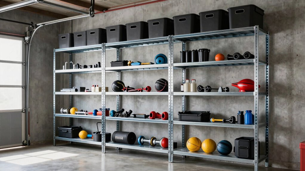 optimal garage storage height