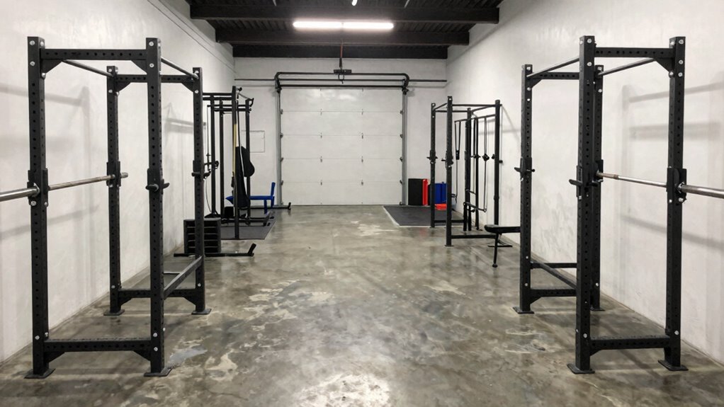 optimal gym equipment spacing