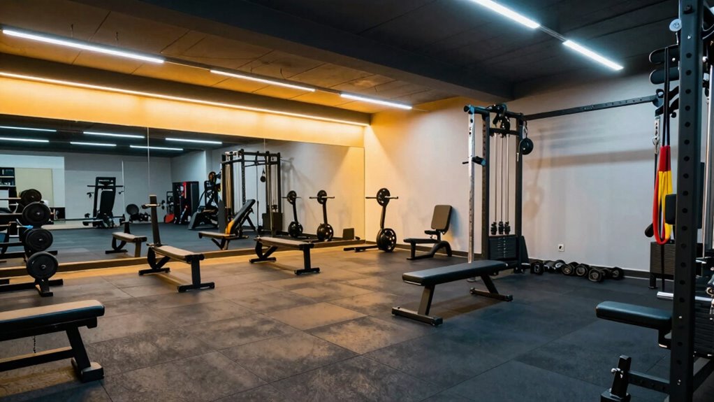 optimal lighting enhances workout safety