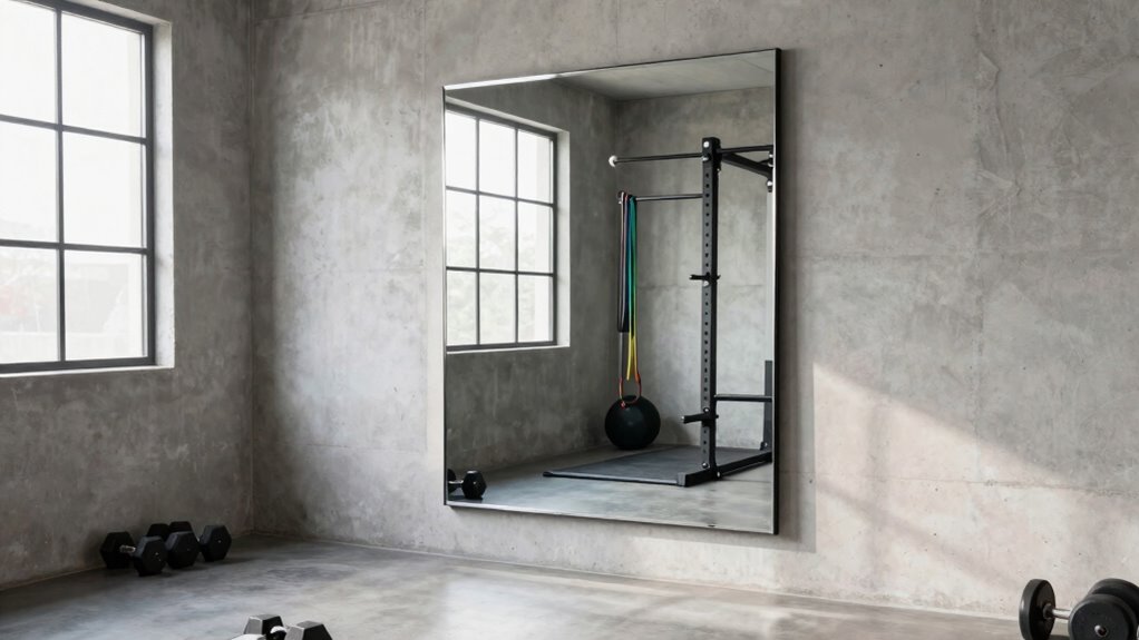 optimal mirror placement height