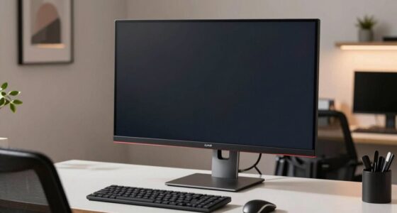 optimal monitor eye level